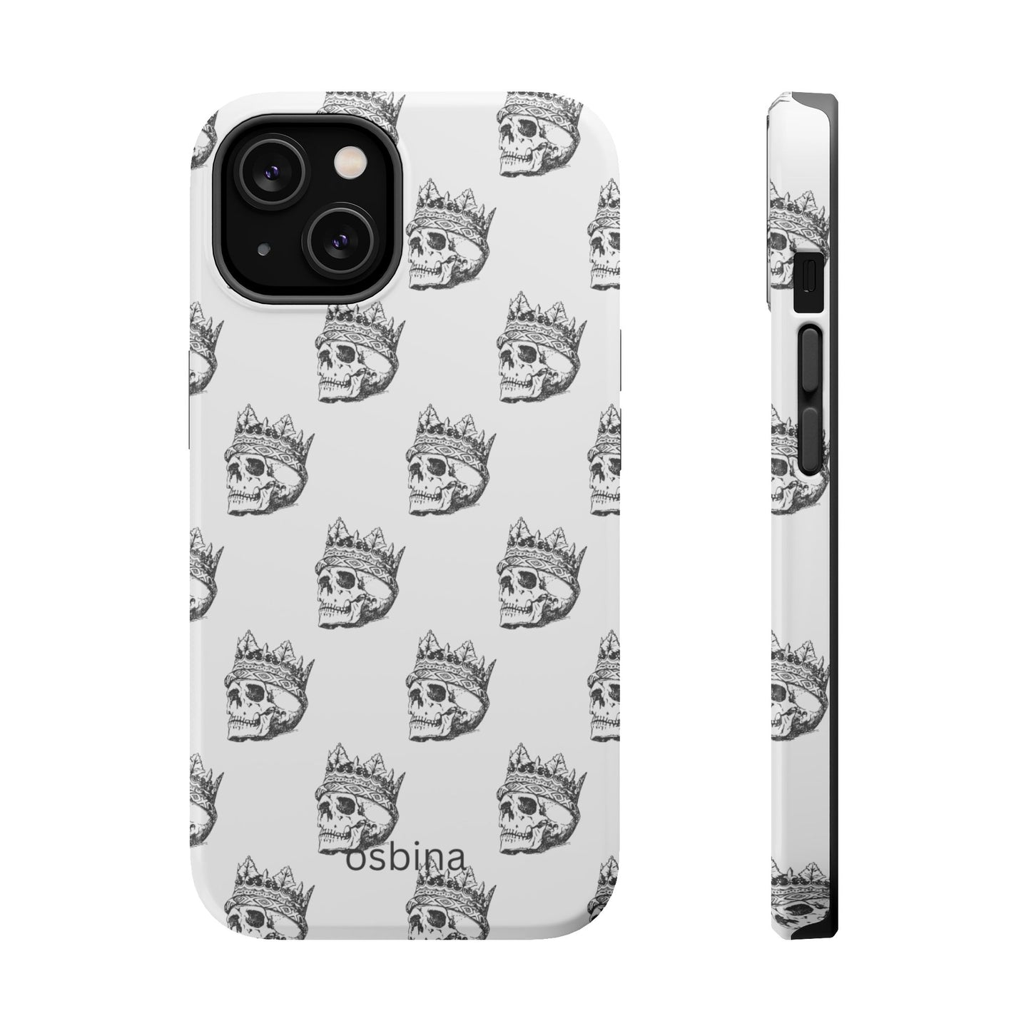 osbina | MagSafe compatible for iPhone | Skulls Royale Phone Case | Season Collective Collection