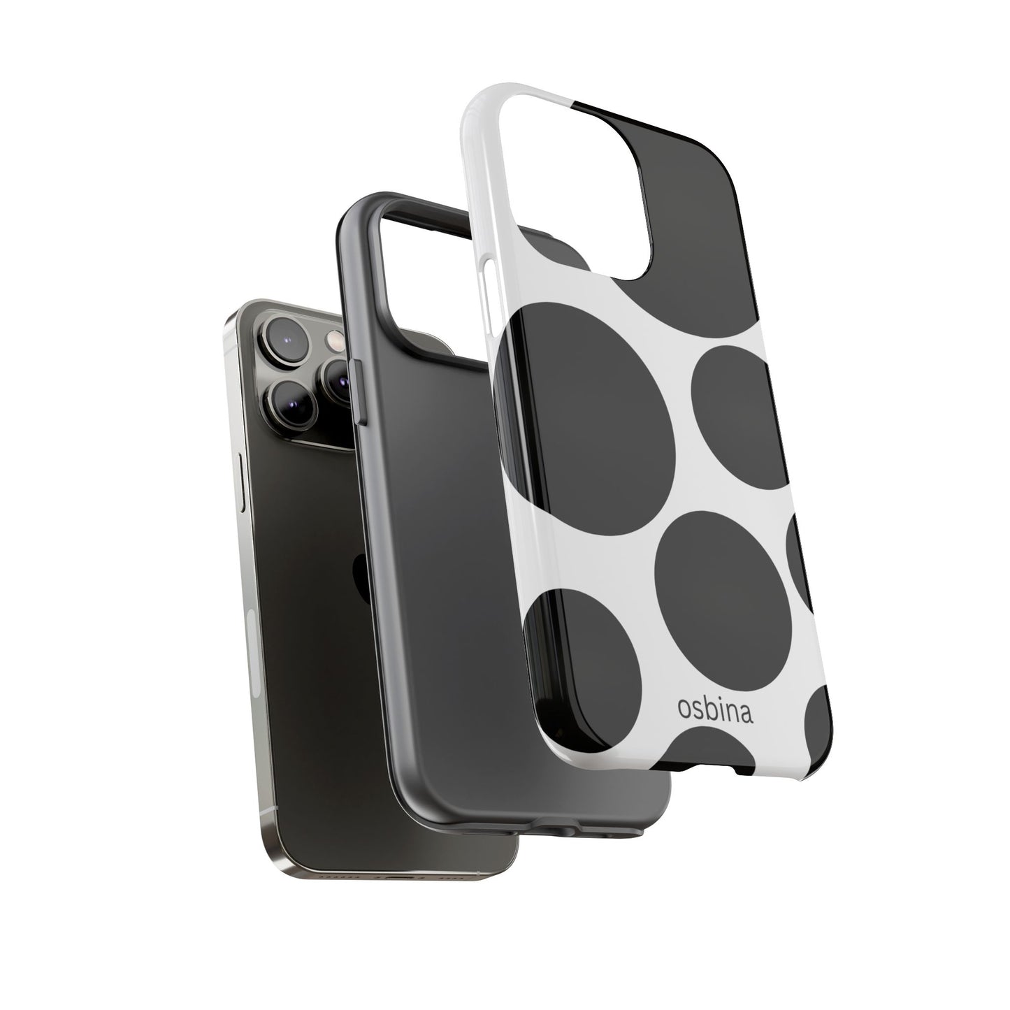 osbina | The Noir Bubbles Phone Case | Modern Muse Collection