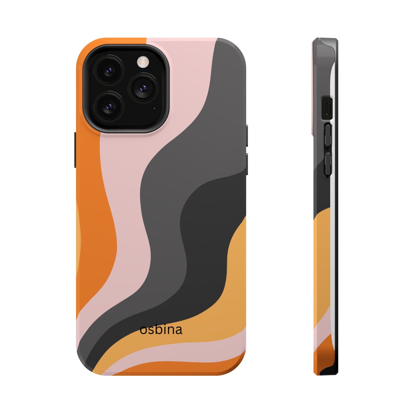 osbina | MagSafe Compatible for iPhone | The Case That Says “Fall, But Make It Fashion” | Retro Swirl Edition | The Season Collective
