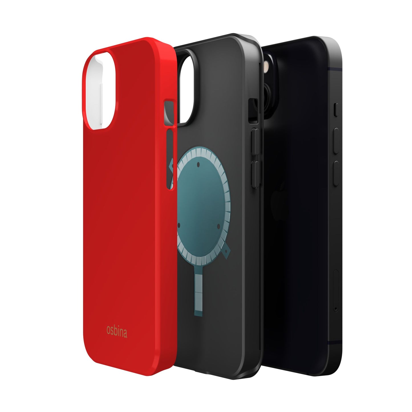 osbina | MagSafe compatible for iPhone | The Blaze Phone Case | Modern Man Collection