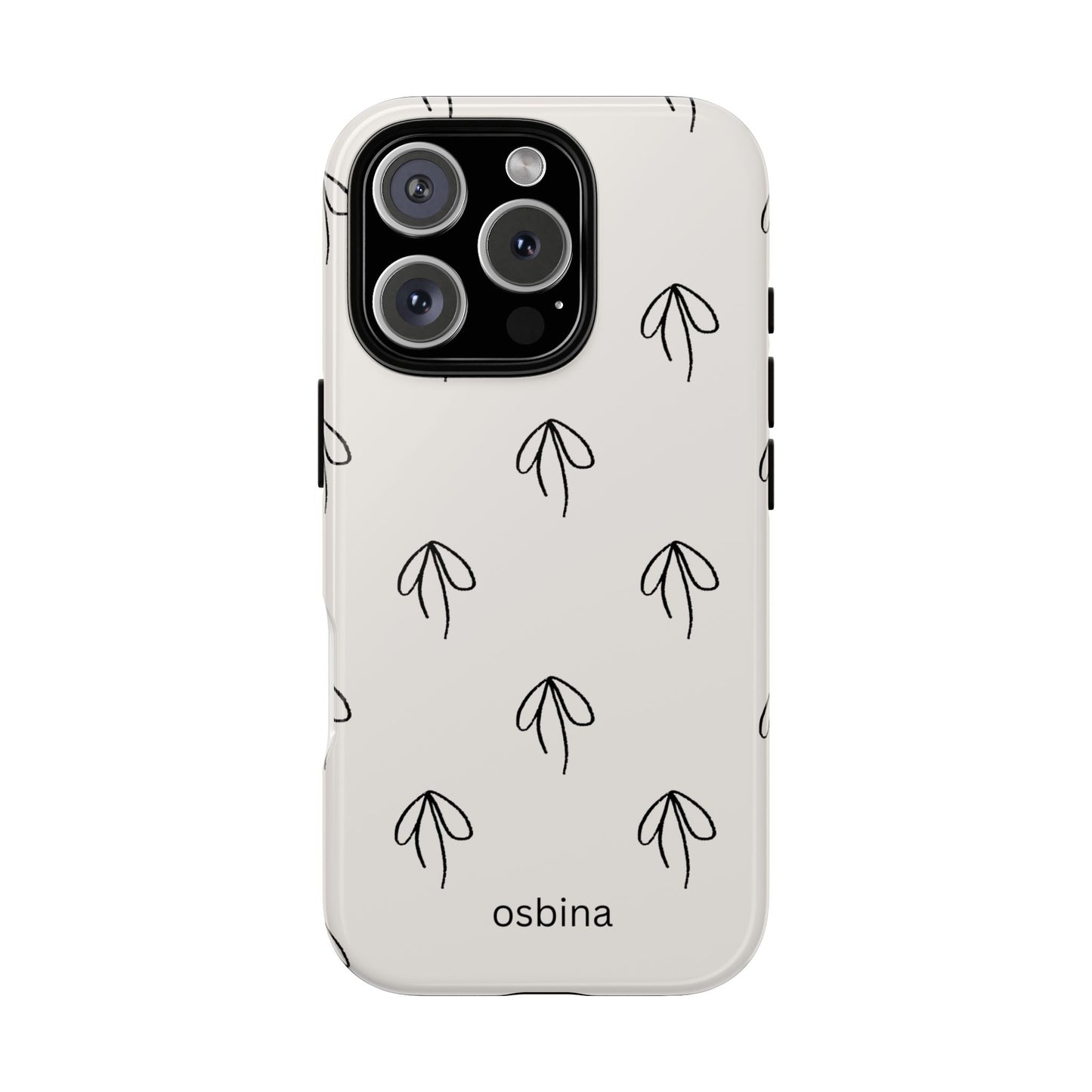 osbina | Linéa Flora Minimalistic Flower Phone Case | Modern Muse Collection