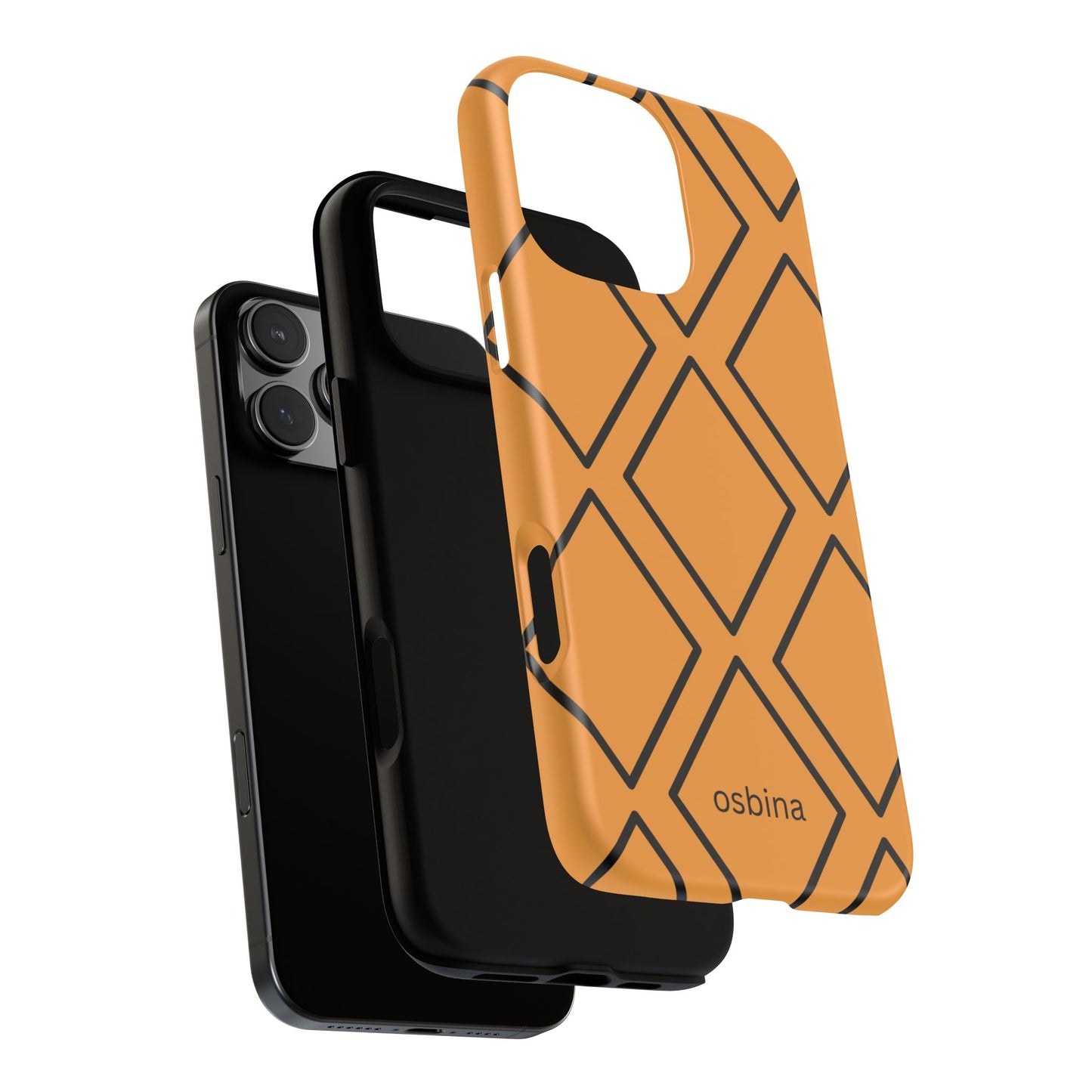 osbina | Diamonds Are Your Phone’s Best Friend — The Orange + Black Diamond Case | The Season Collective