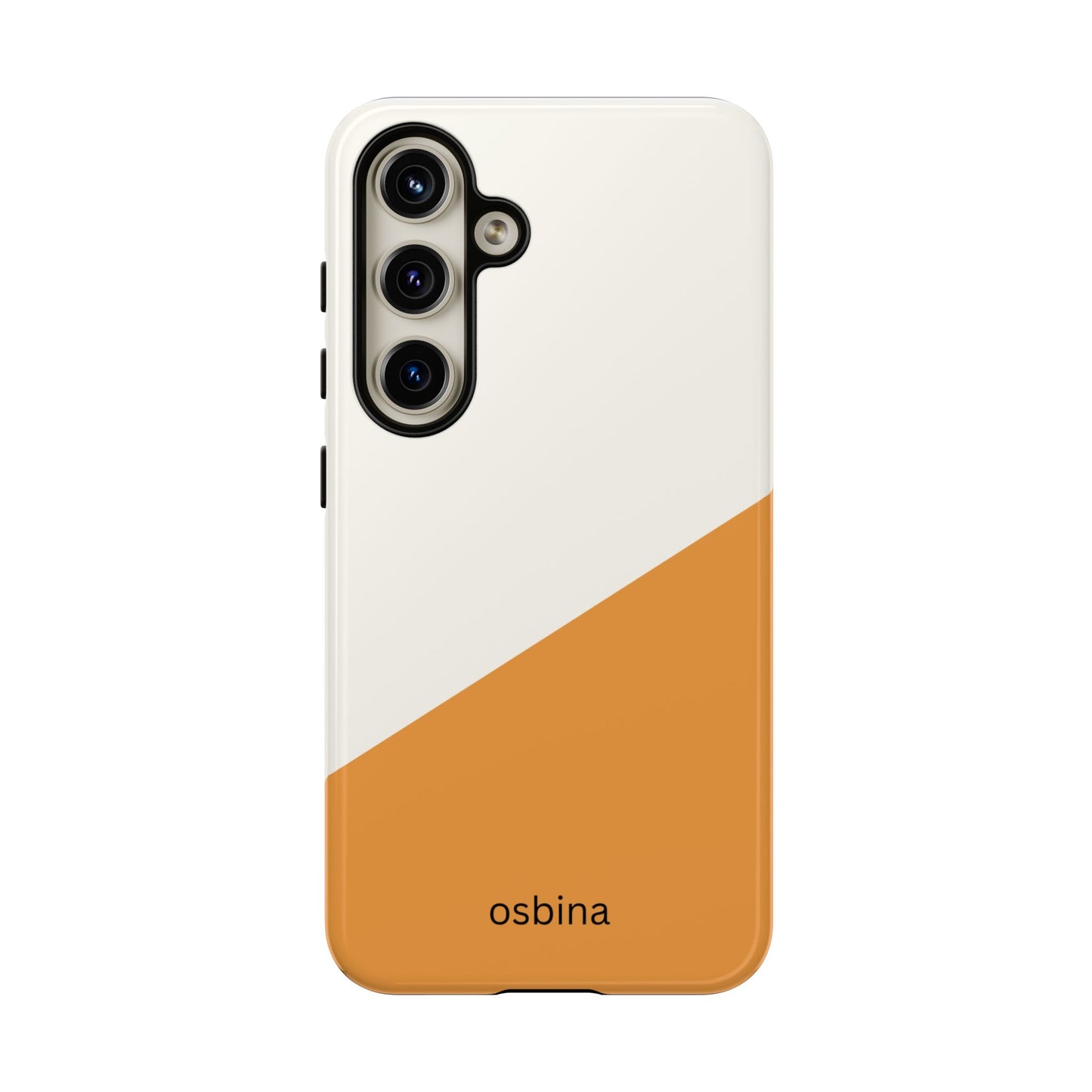 osbina | Divide & Conquer — The Orange + White Split Diagonal Case | The Season Collective