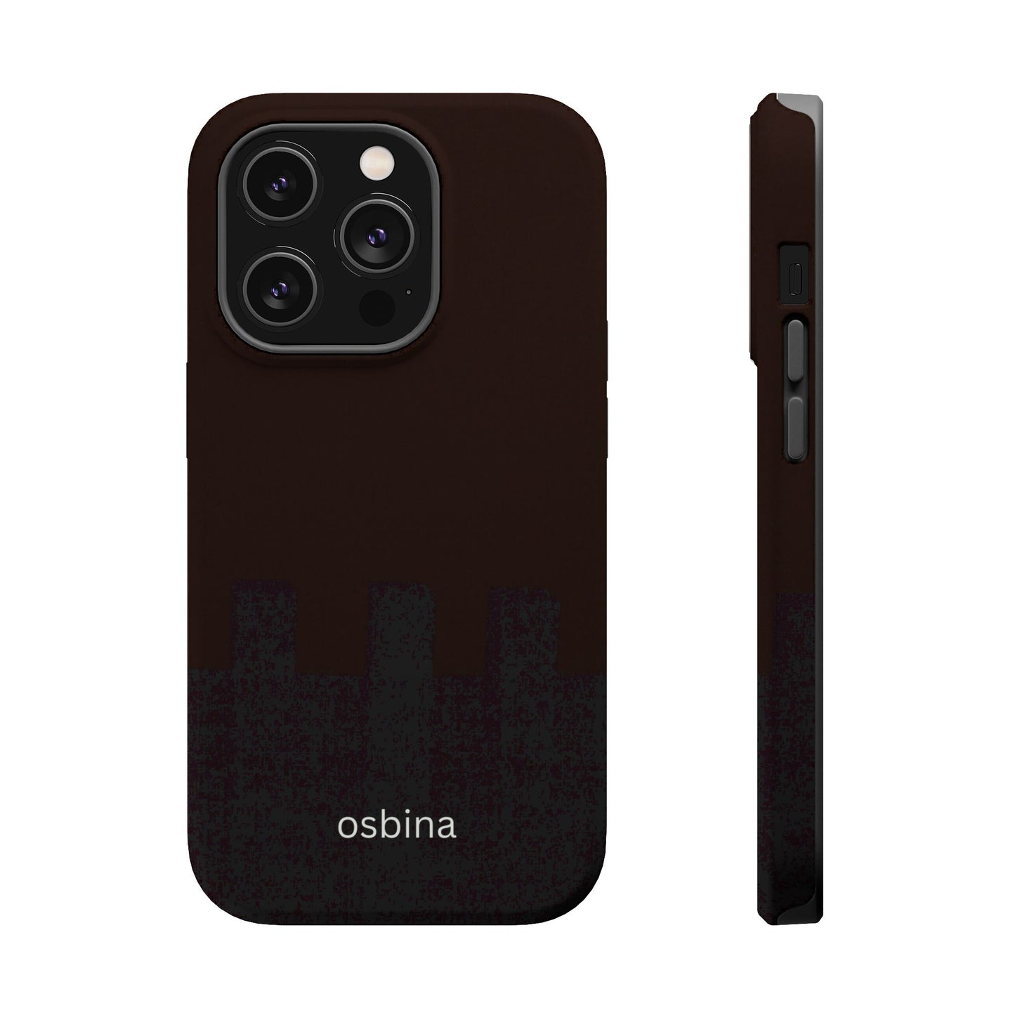osbina | MagSafe compatible for iPhone | The Onyx Phone Case | Modern Man Collection