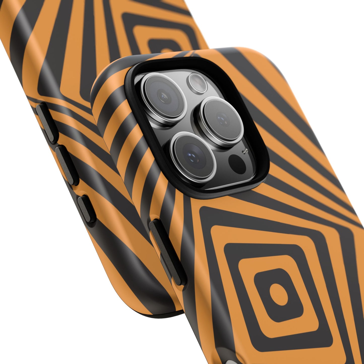 osbina | Step Into the Zone — The Orange + Black Spiral Case | The Season Collective