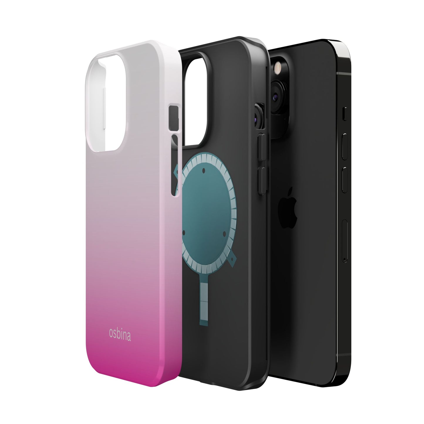 osbina | MagSafe compatible for iPhone | The Radiant Ombre Case | YAYOU Collection Supporting Shine Like Sable