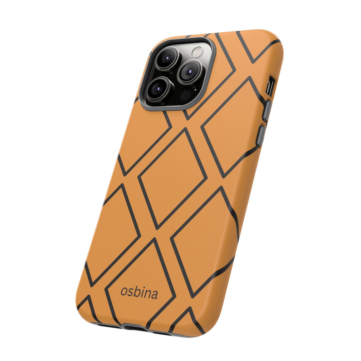 osbina | Diamonds Are Your Phone’s Best Friend — The Orange + Black Diamond Case | The Season Collective
