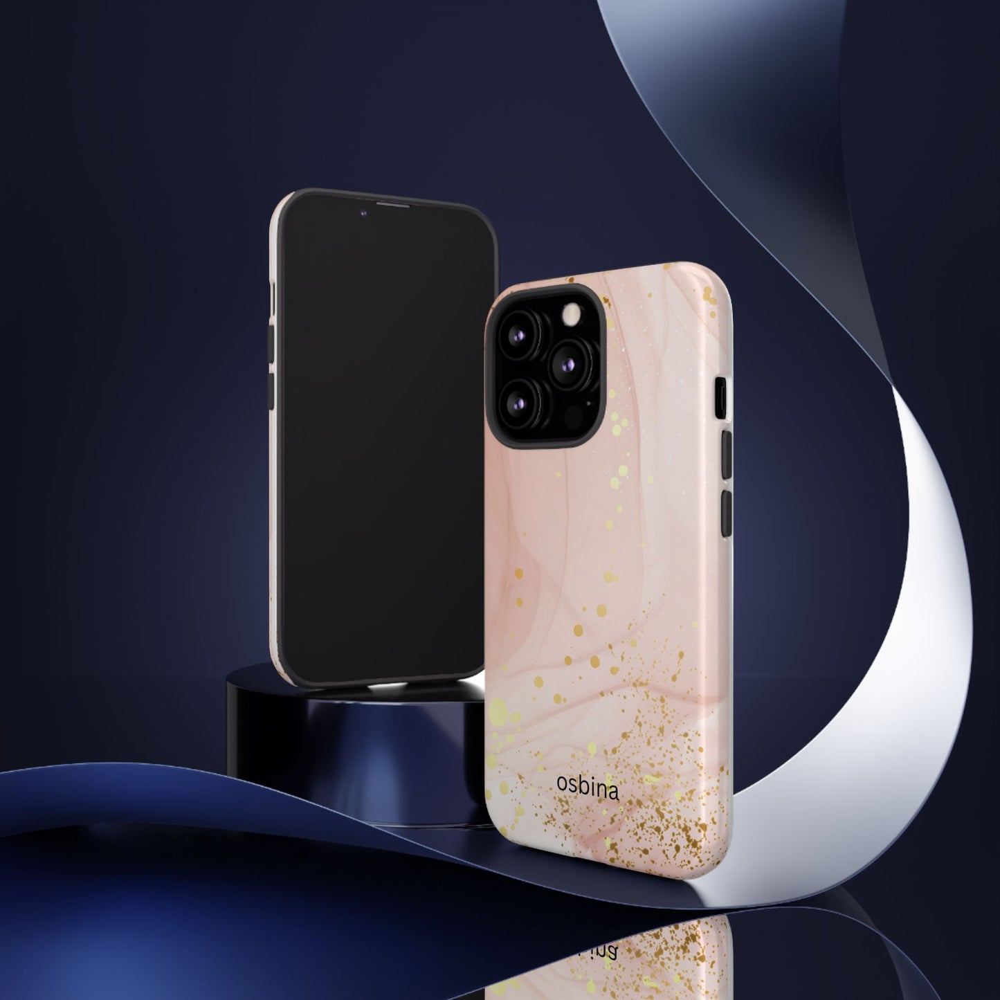 osbina | Pink Chic Stardust Cloud Phone Case | Modern Muse Collection