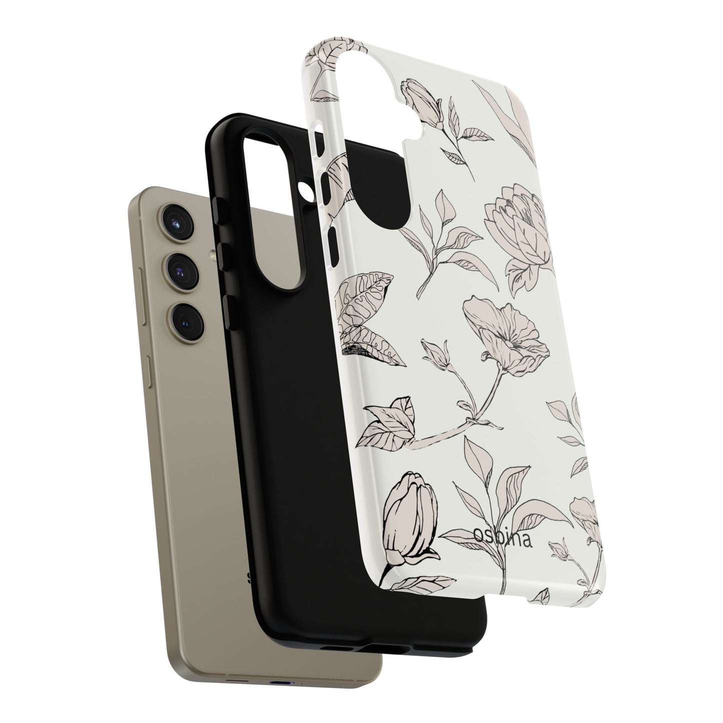 osbina | Silhouette Bloom Phone Case | Modern Muse Collection
