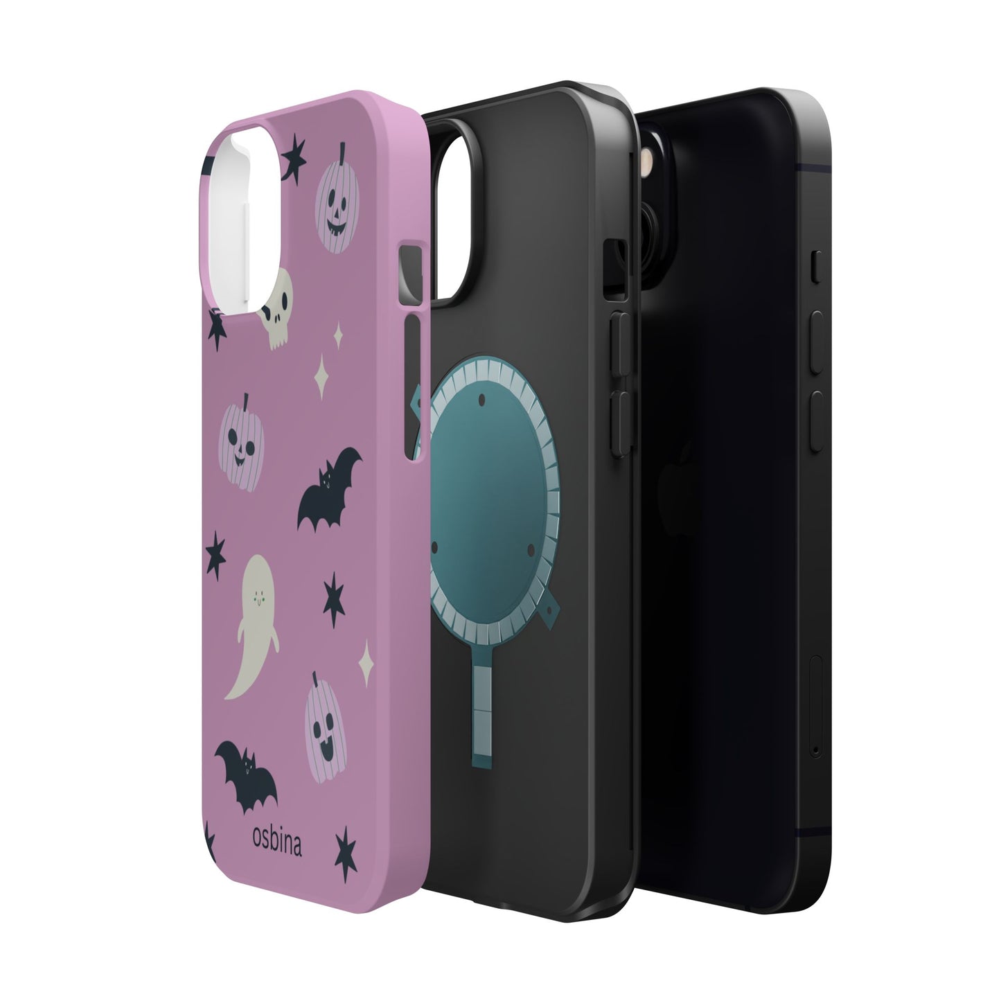 osbina | MagSafe compatible for iPhone | Blush Bewitched Limited Edition Spooky Chic Phone Case | Season Collective Collection