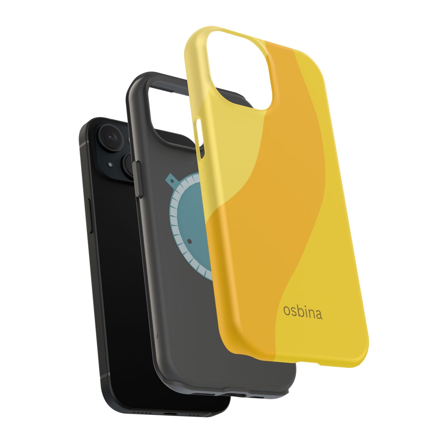 osbina | MagSafe compatible for iPhone | The Marigold Muse Phone Case | Color Edit Collection