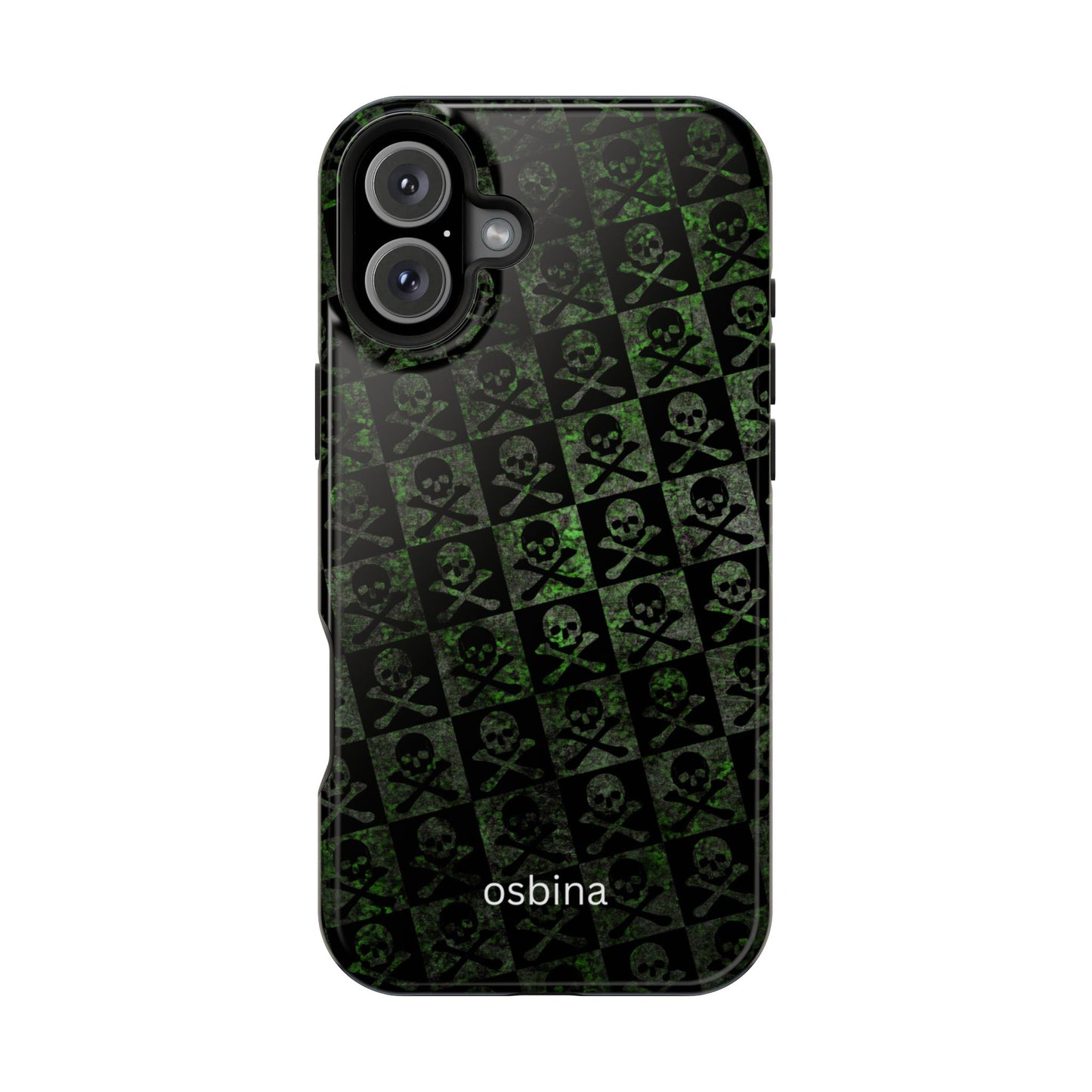 osbina | MagSafe compatible for iPhone | Skull & Crossbones Phone Case | Season Collective Collection