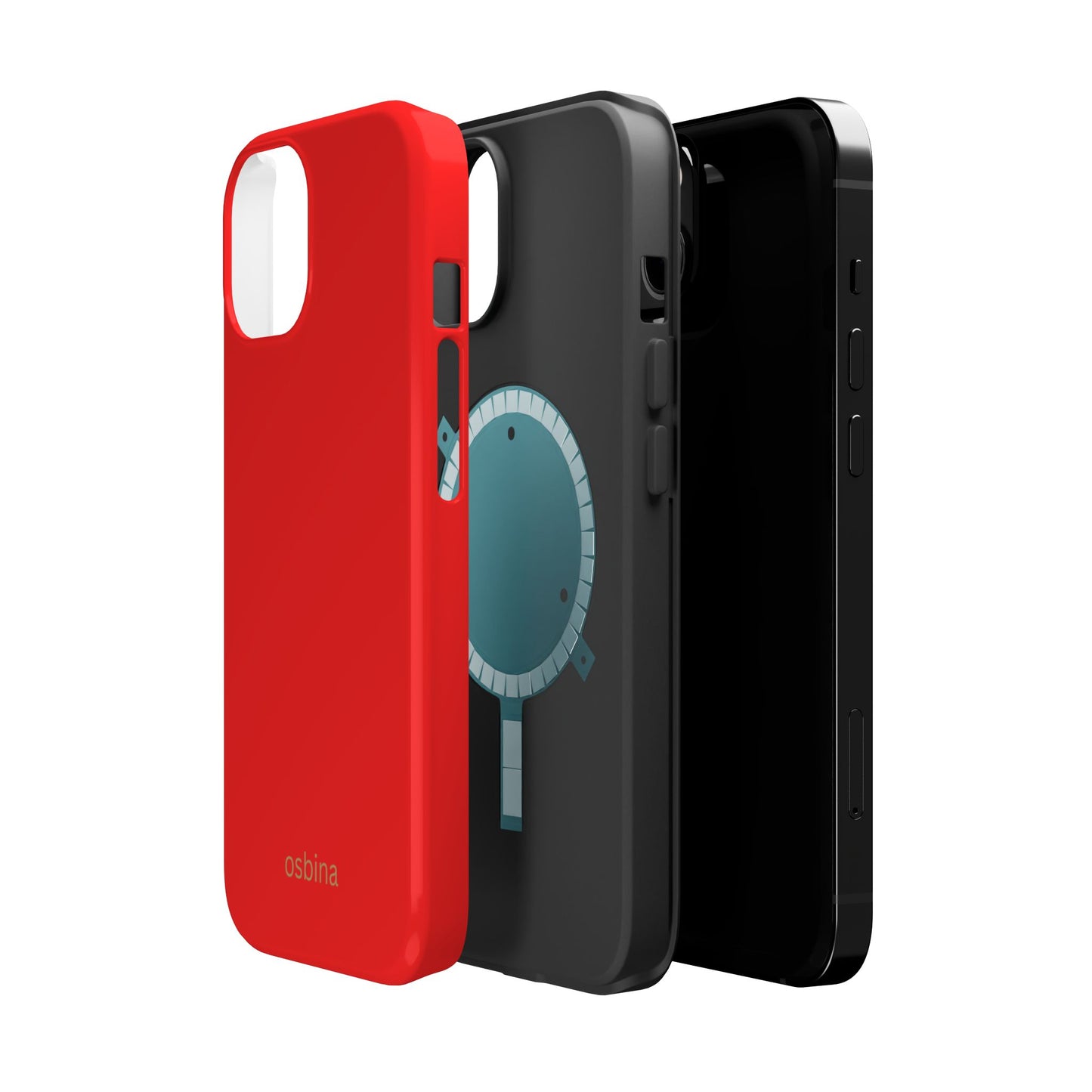 osbina | MagSafe compatible for iPhone | The Blaze Phone Case | Modern Man Collection