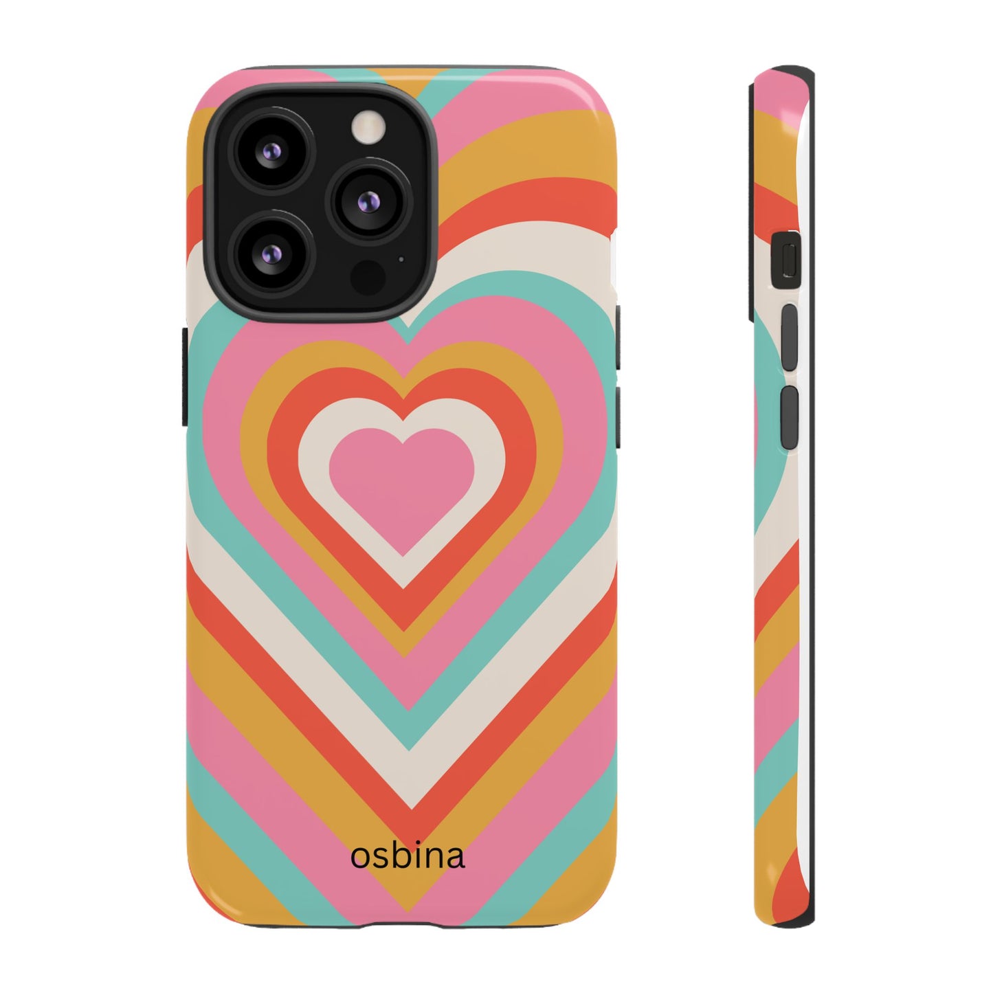 osbina | Heart Nouveau Phone Case | Modern Muse Collection