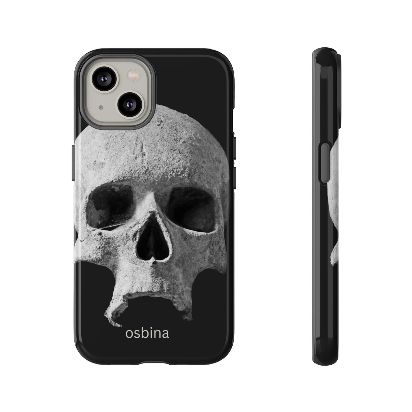 osbina | White Skull Phone Case | Season Collective Collection