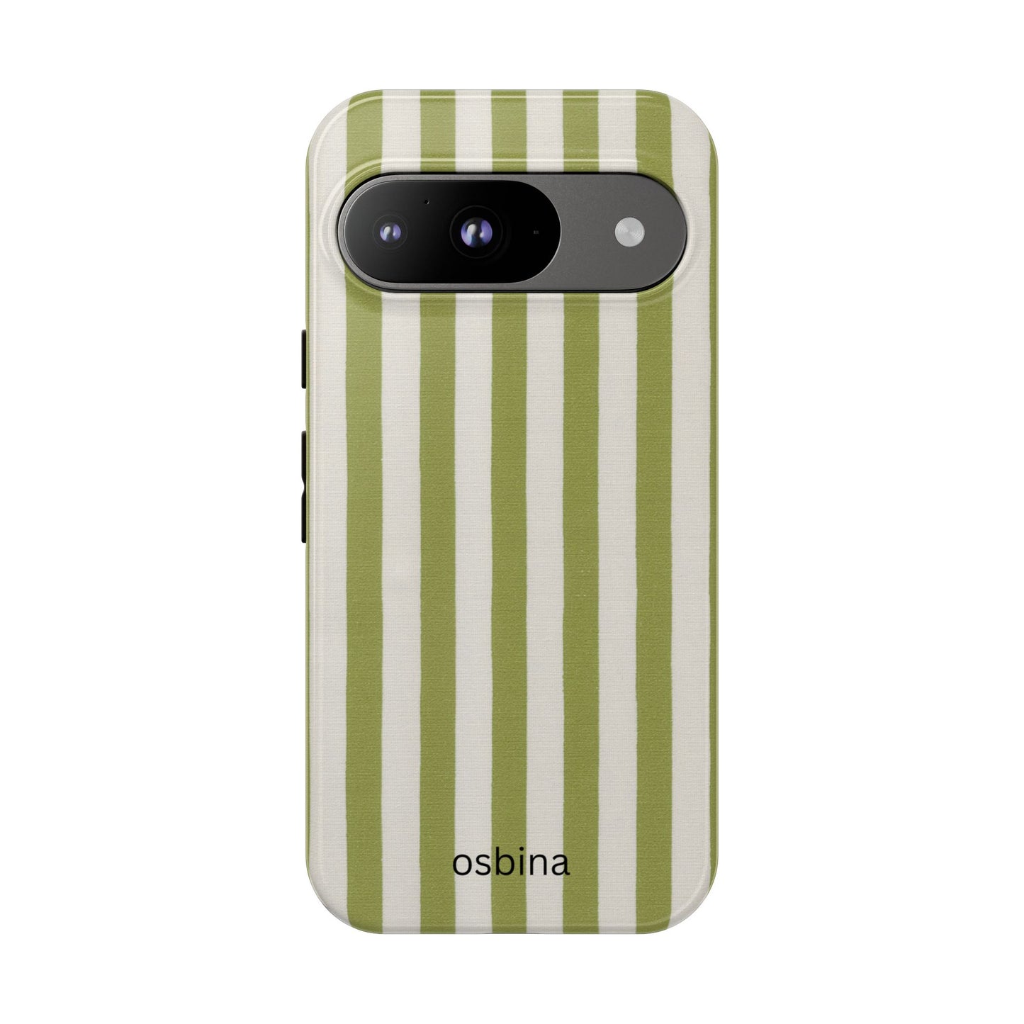 osbina | Verde Stripe Phone Case | Color Edit Collection