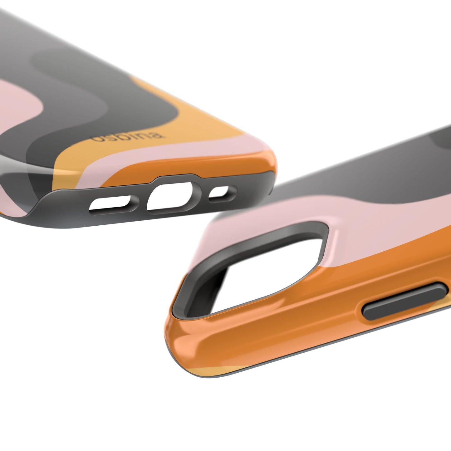osbina | MagSafe Compatible for iPhone | The Case That Says “Fall, But Make It Fashion” | Retro Swirl Edition | The Season Collective
