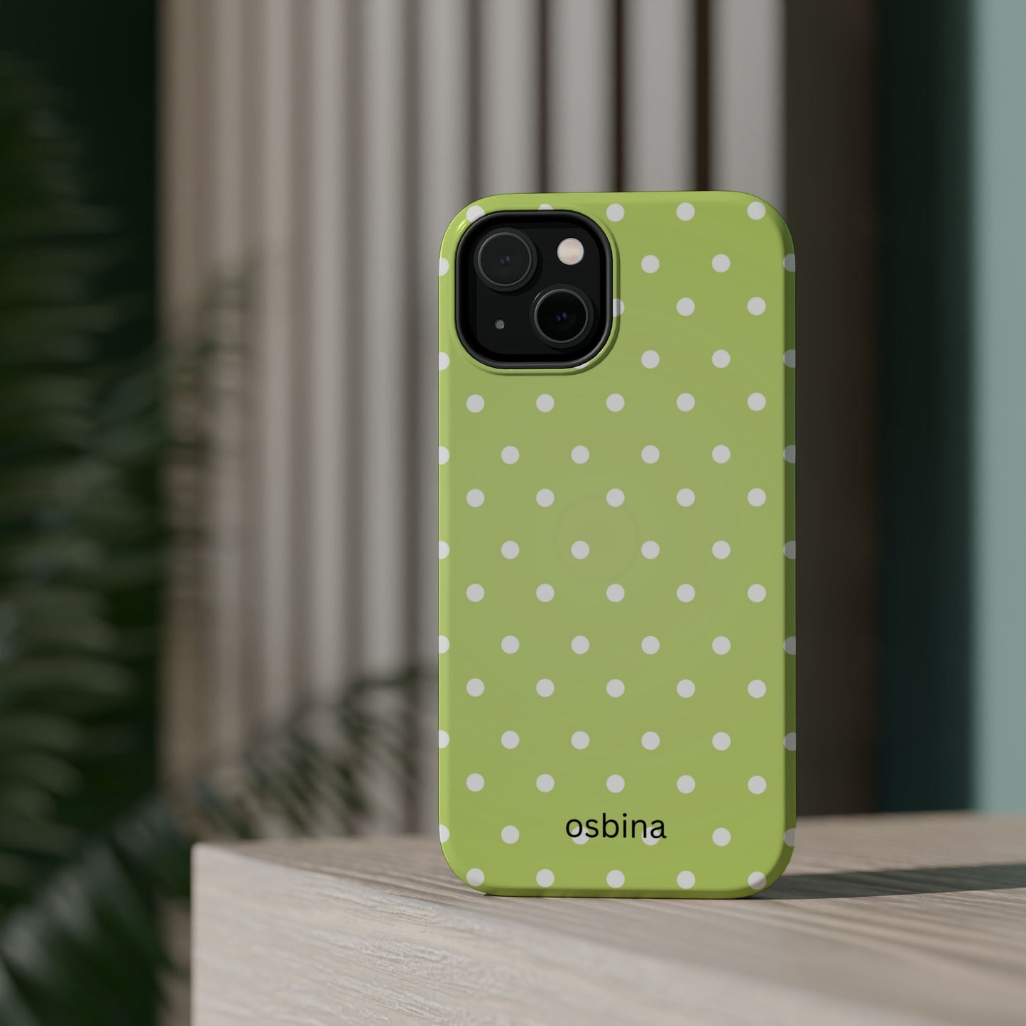 osbina | MagSafe compatible for iPhone | The Lume Dot Phone Case | Color Edit Collection