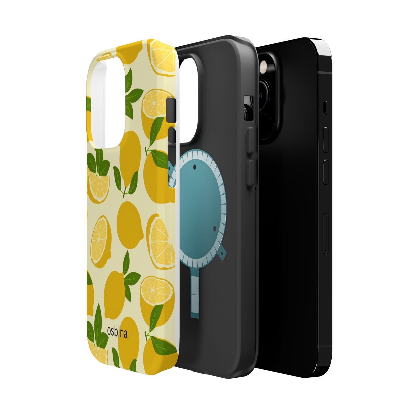 osbina | MagSafe compatible for iPhone | Limoncello Lemon Phone Case | Modern Muse Collection