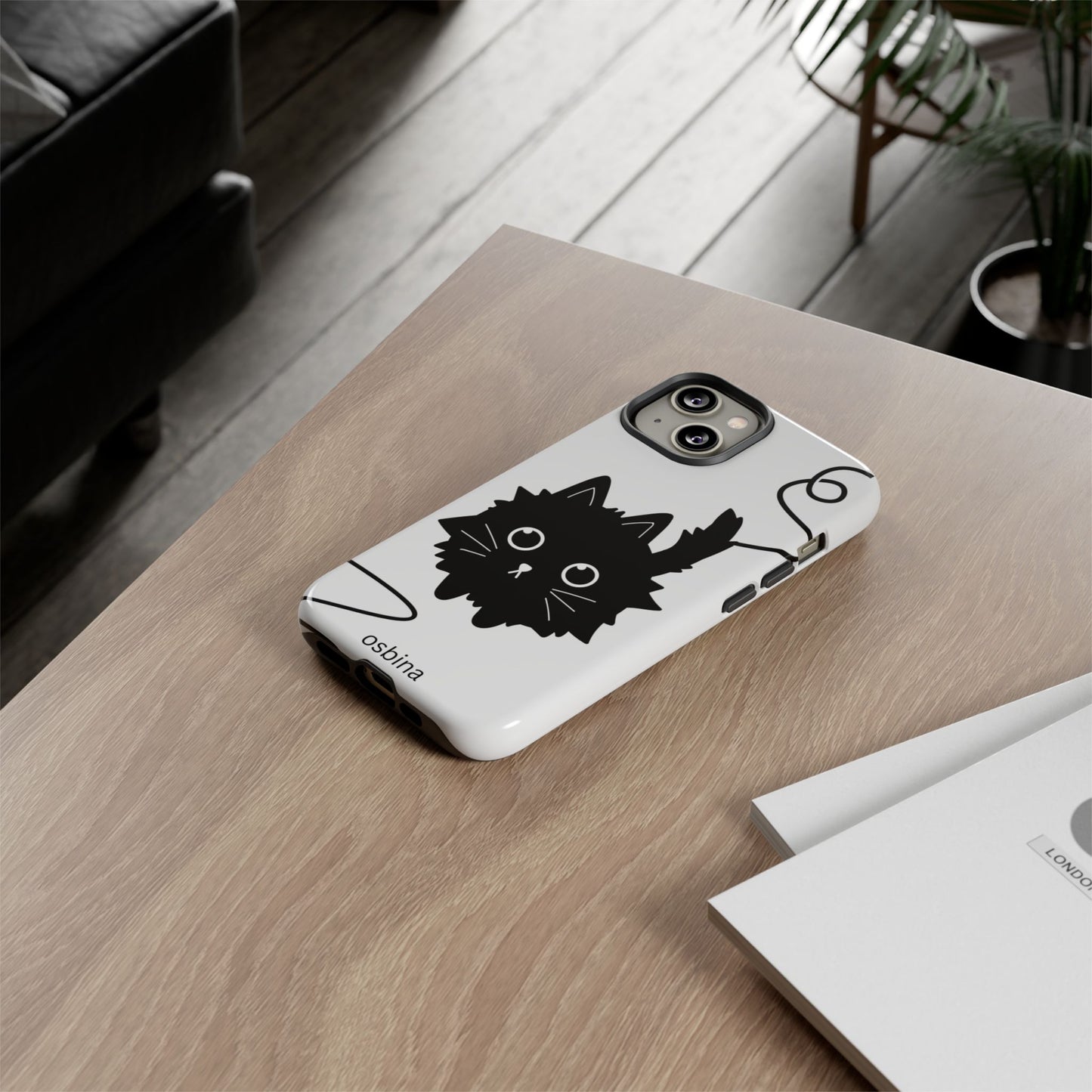 osbina | Midnight Couture Cat Phone Case | Season Collective Collection