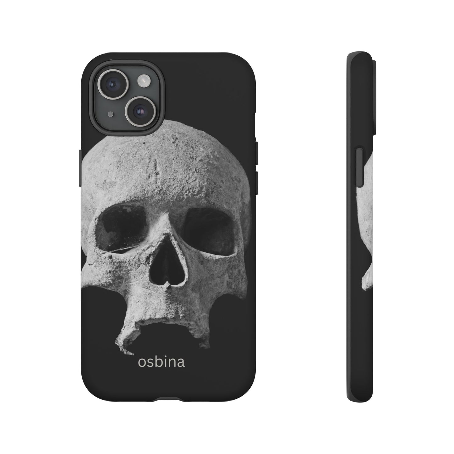 osbina | White Skull Phone Case | Season Collective Collection