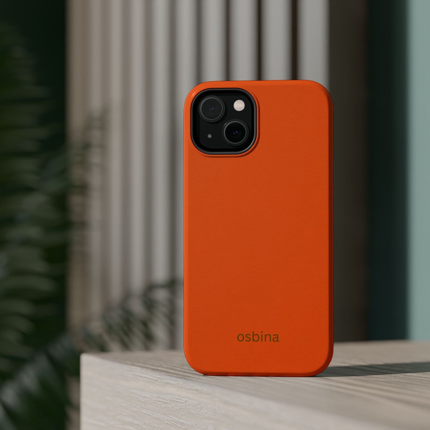 osbina | MagSafe compatible for iPhone | The Ember Phone Case | Modern Man Collection