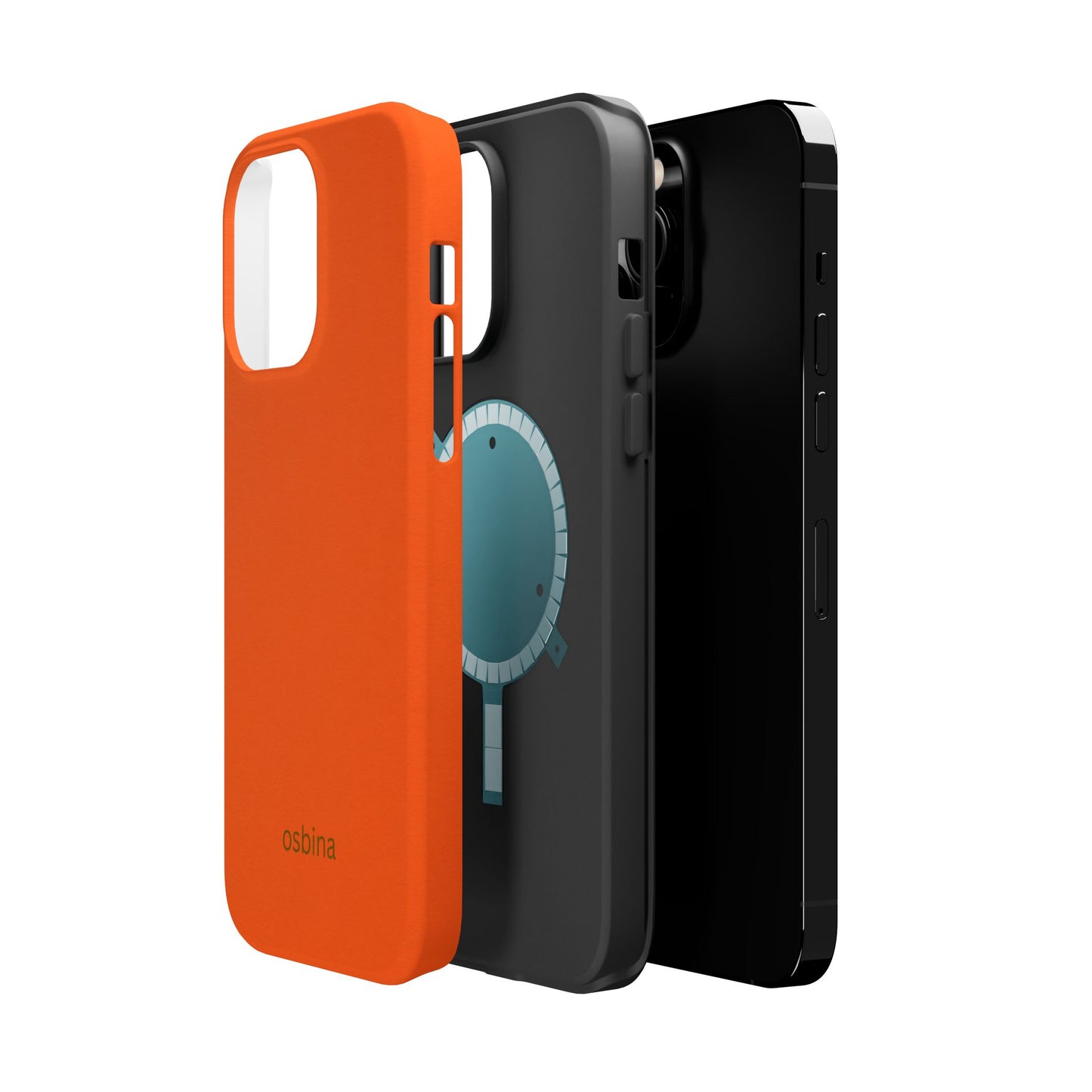 osbina | MagSafe compatible for iPhone | The Ember Phone Case | Modern Man Collection