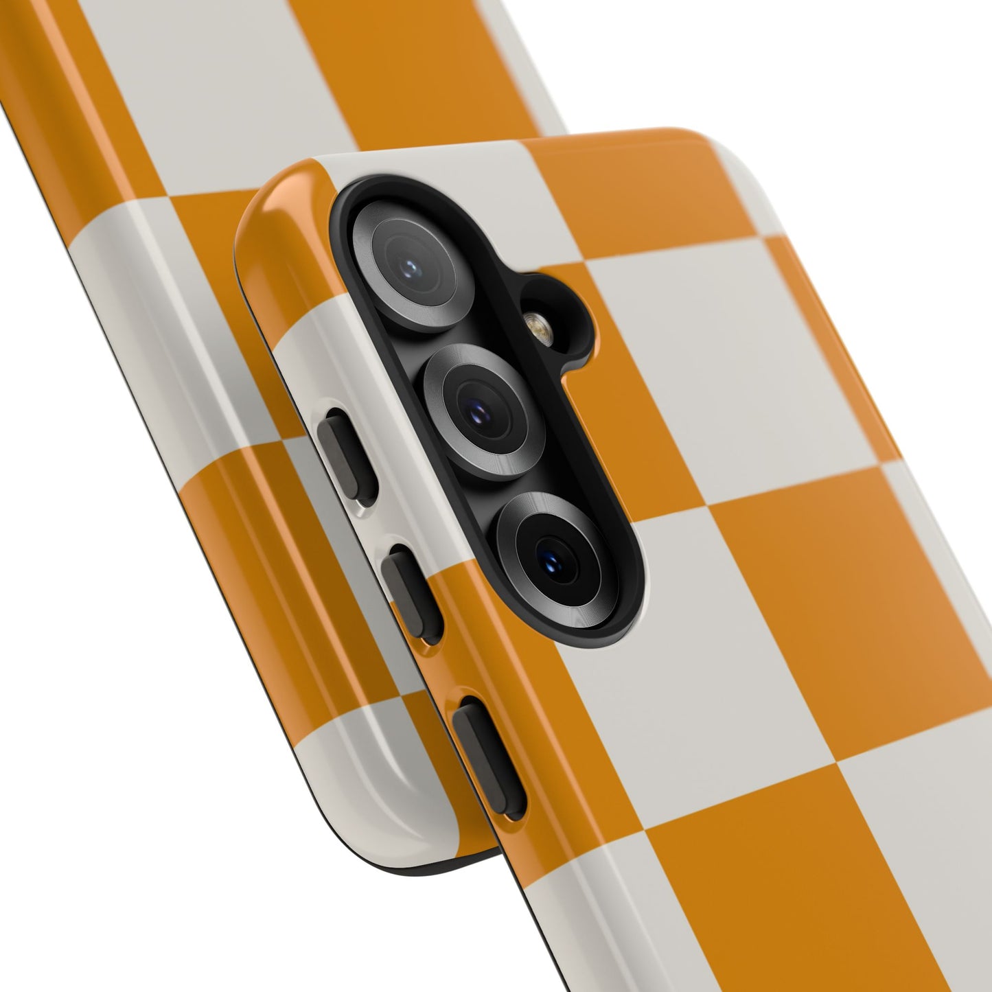 osbina | Check You Out — The Orange + White Check Case | The Season Collective