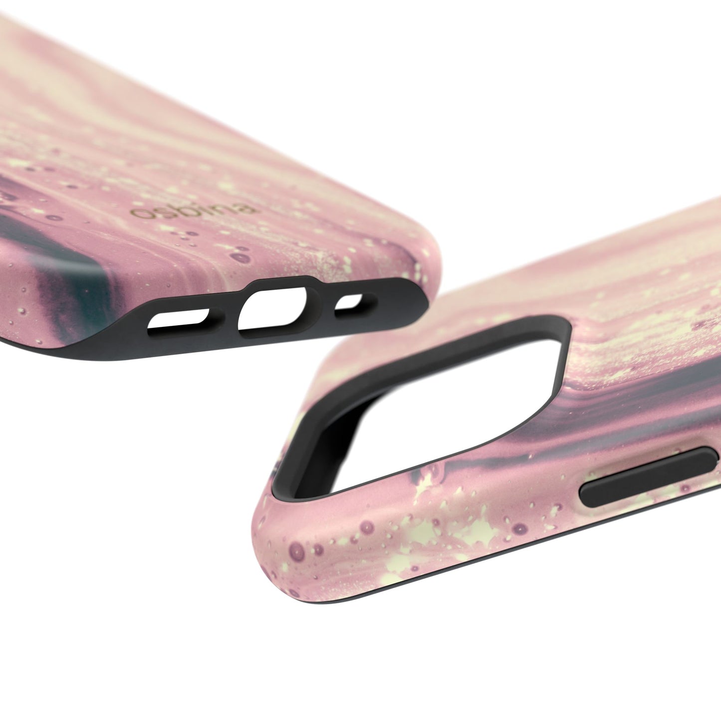 osbina | MagSafe compatible for iPhone | The Amethyst Glow Phone Case | Modern Muse Collection