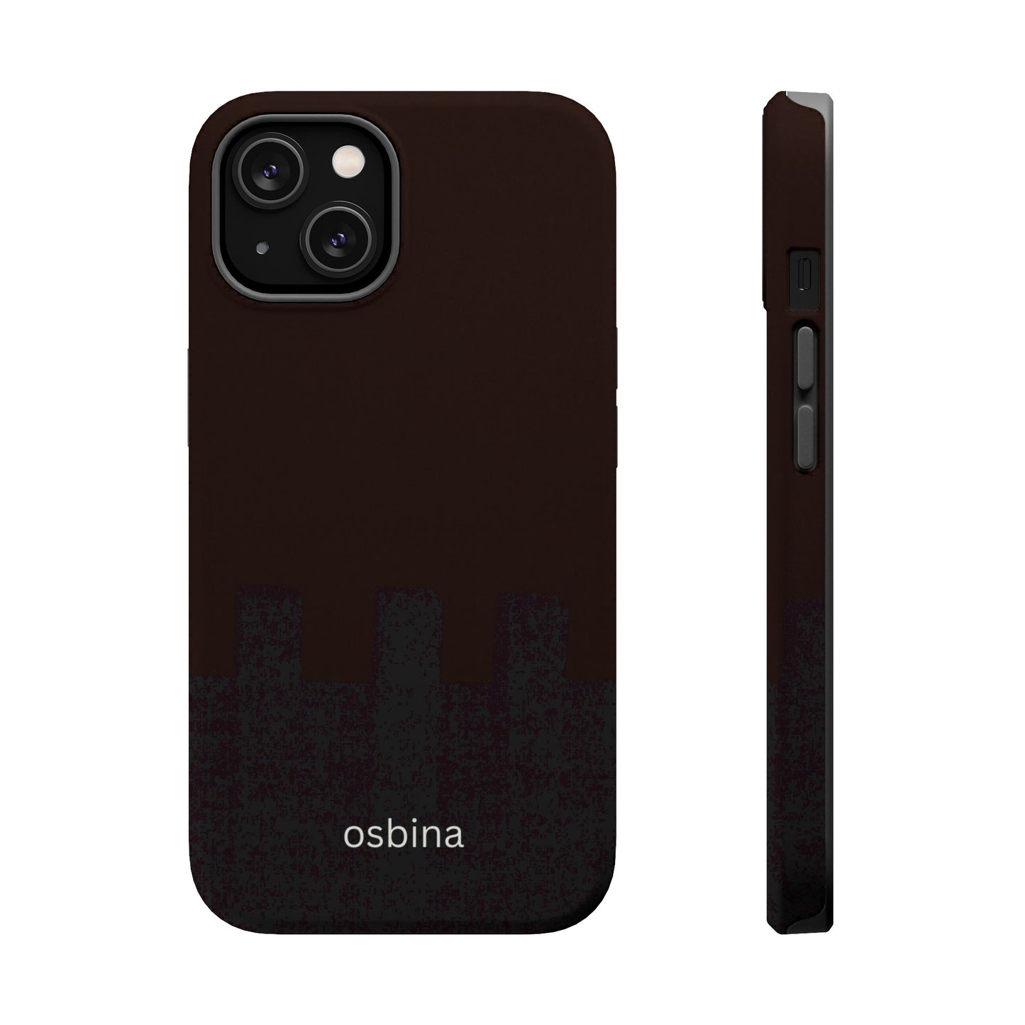 osbina | MagSafe compatible for iPhone | The Onyx Phone Case | Modern Man Collection