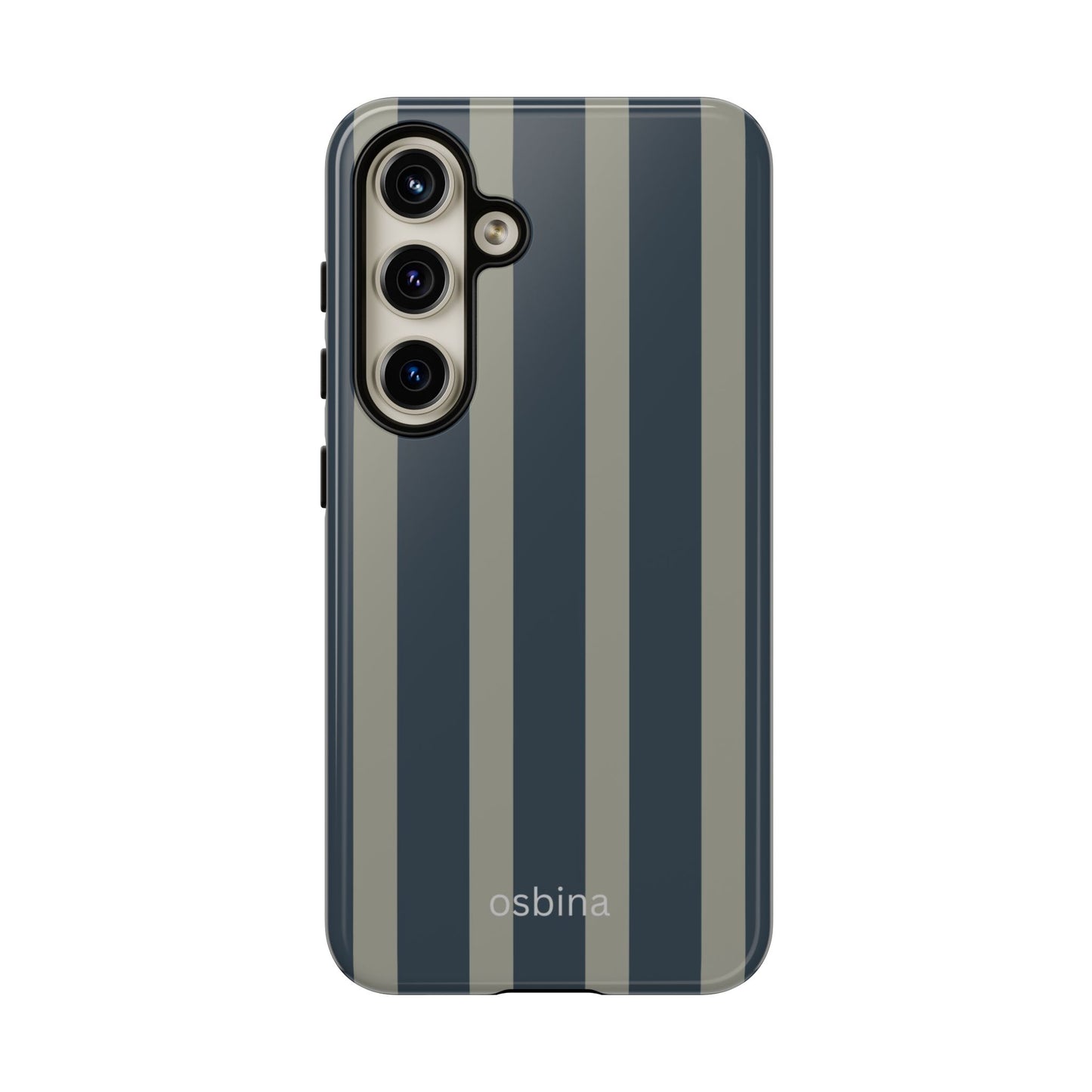 osbina | Grayhaven Navy & Gray Sophisticated Phone Case | Modern Muse Collection
