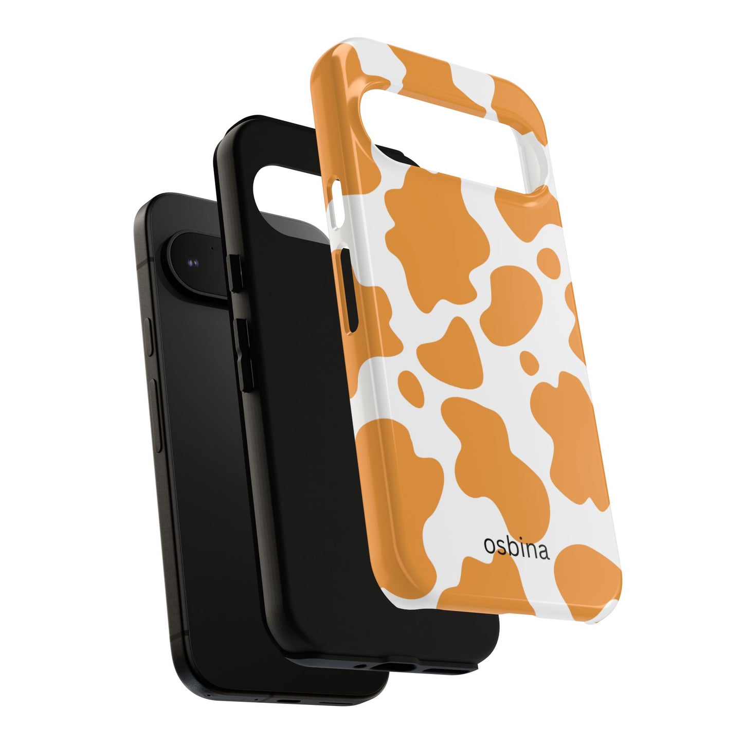 osbina | Holy Cow, It’s Chic — The Orange Cow Print Case | The Season Collective