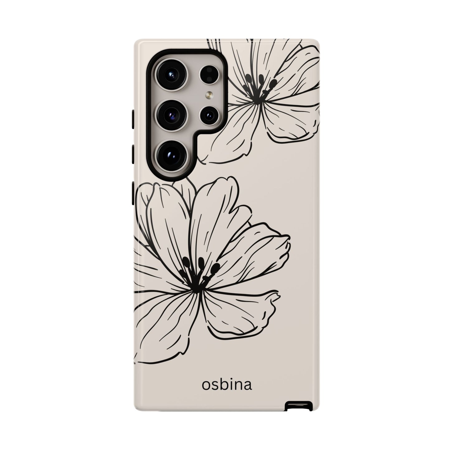 osbina | Poppy Whisper Phone Case | Modern Muse Collection