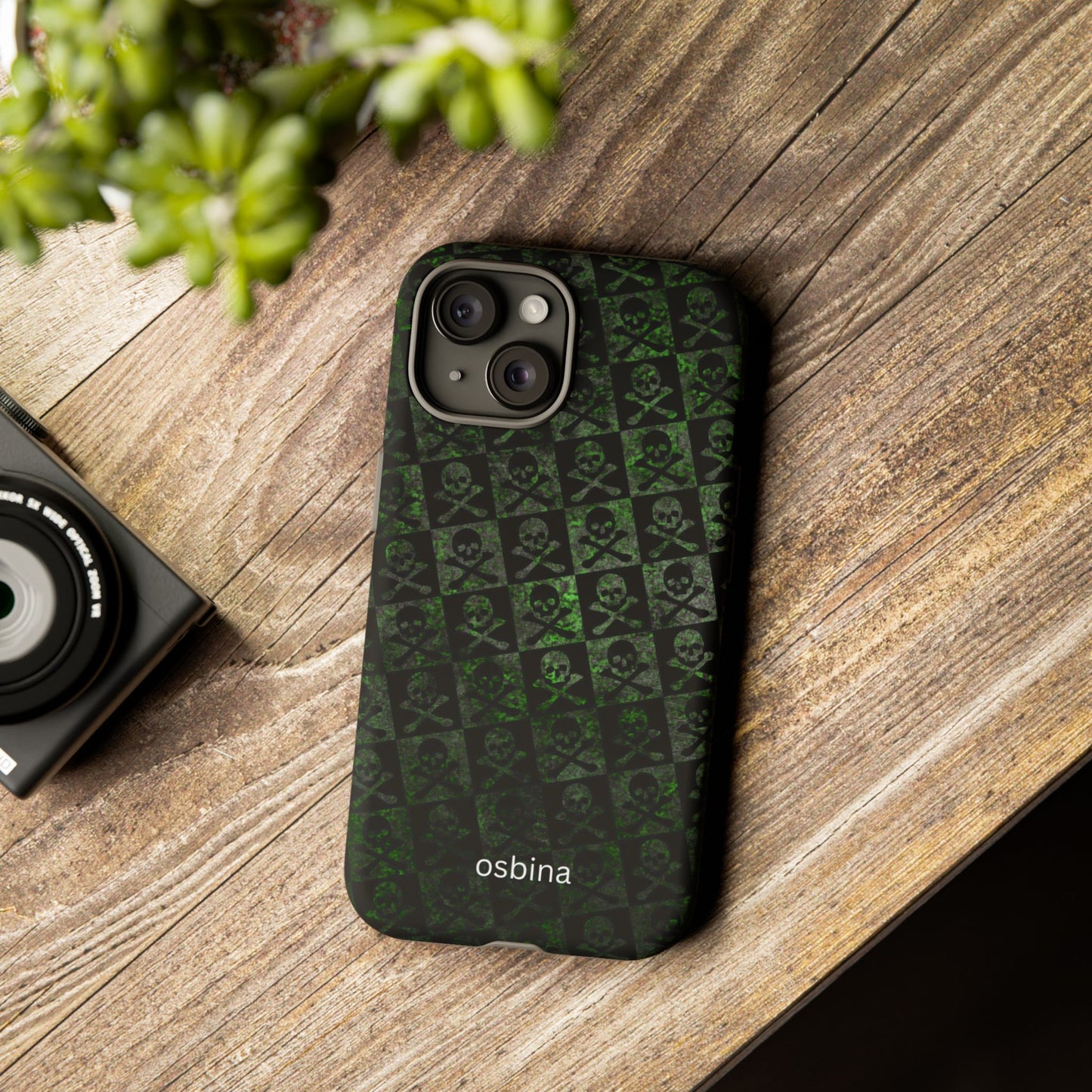 osbina | Skull & Crossbones Phone Case | Season Collective Collection