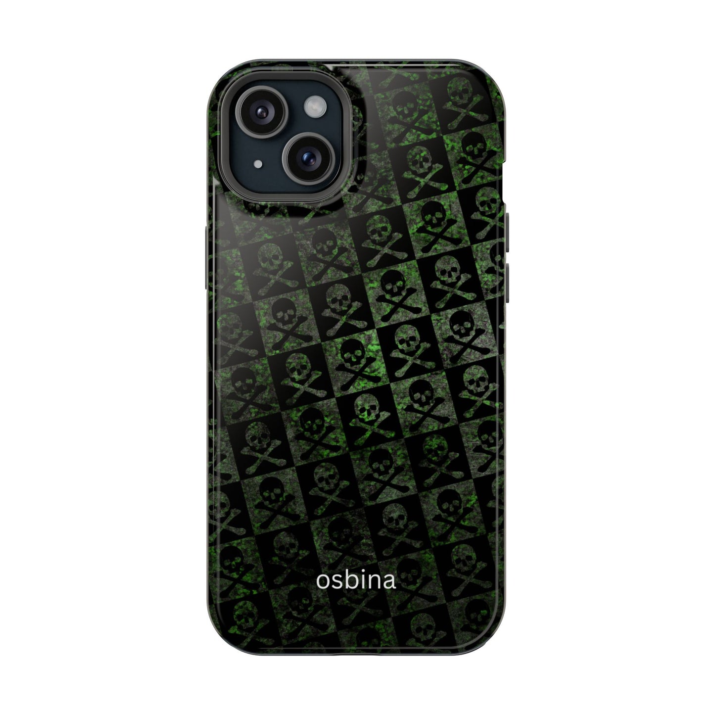 osbina | MagSafe compatible for iPhone | Skull & Crossbones Phone Case | Season Collective Collection