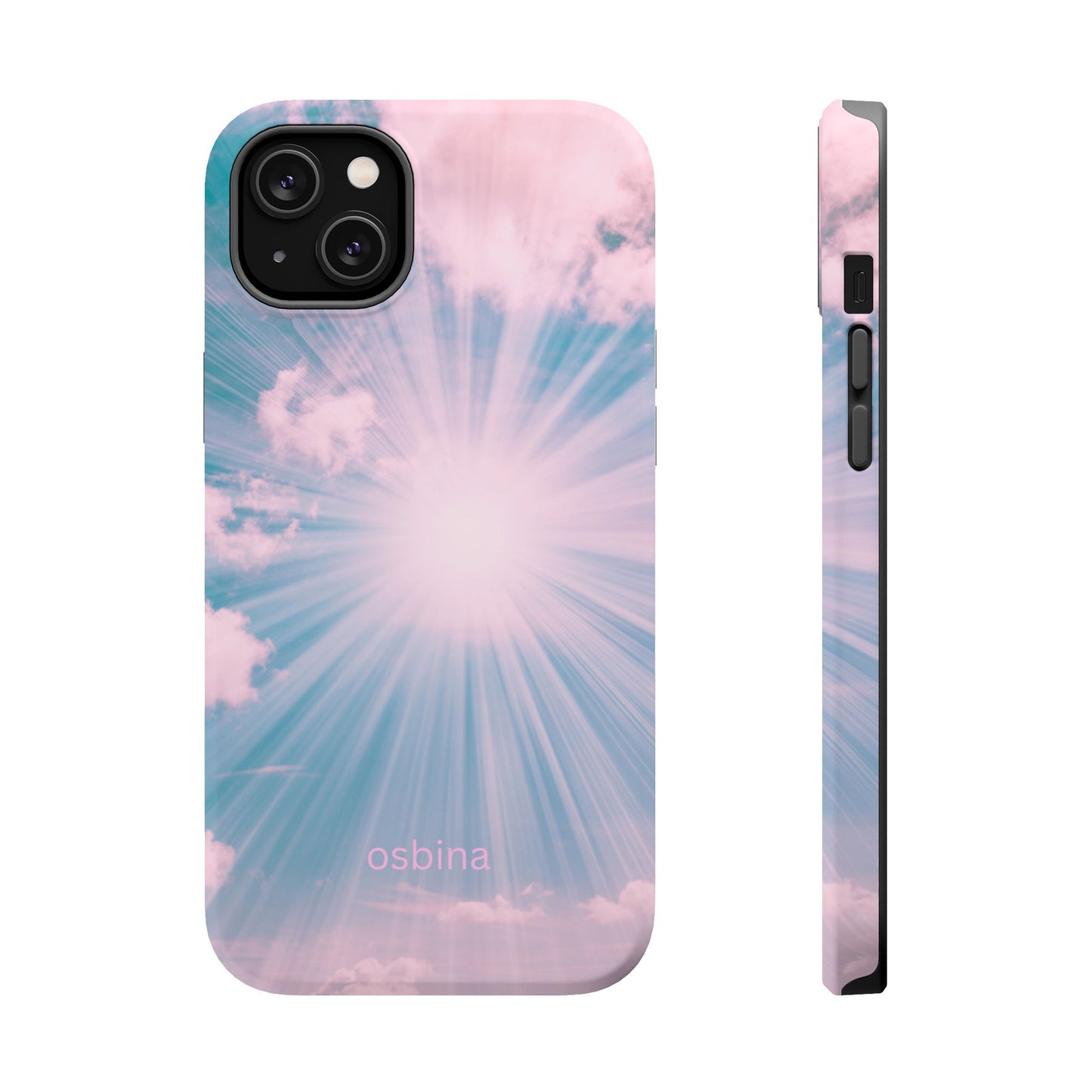 osbina | MagSafe compatible for iPhone | The Sunburst Skies Case | YAYOU Collection Supporting Shine Like Sable