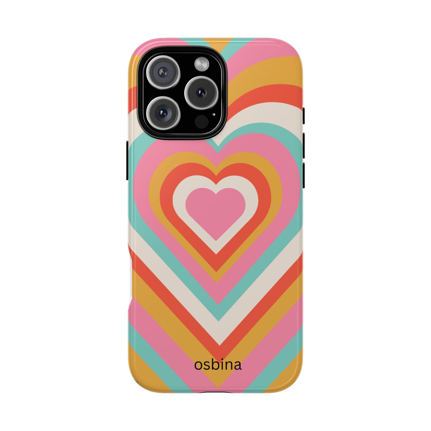 osbina | Heart Nouveau Phone Case | Modern Muse Collection