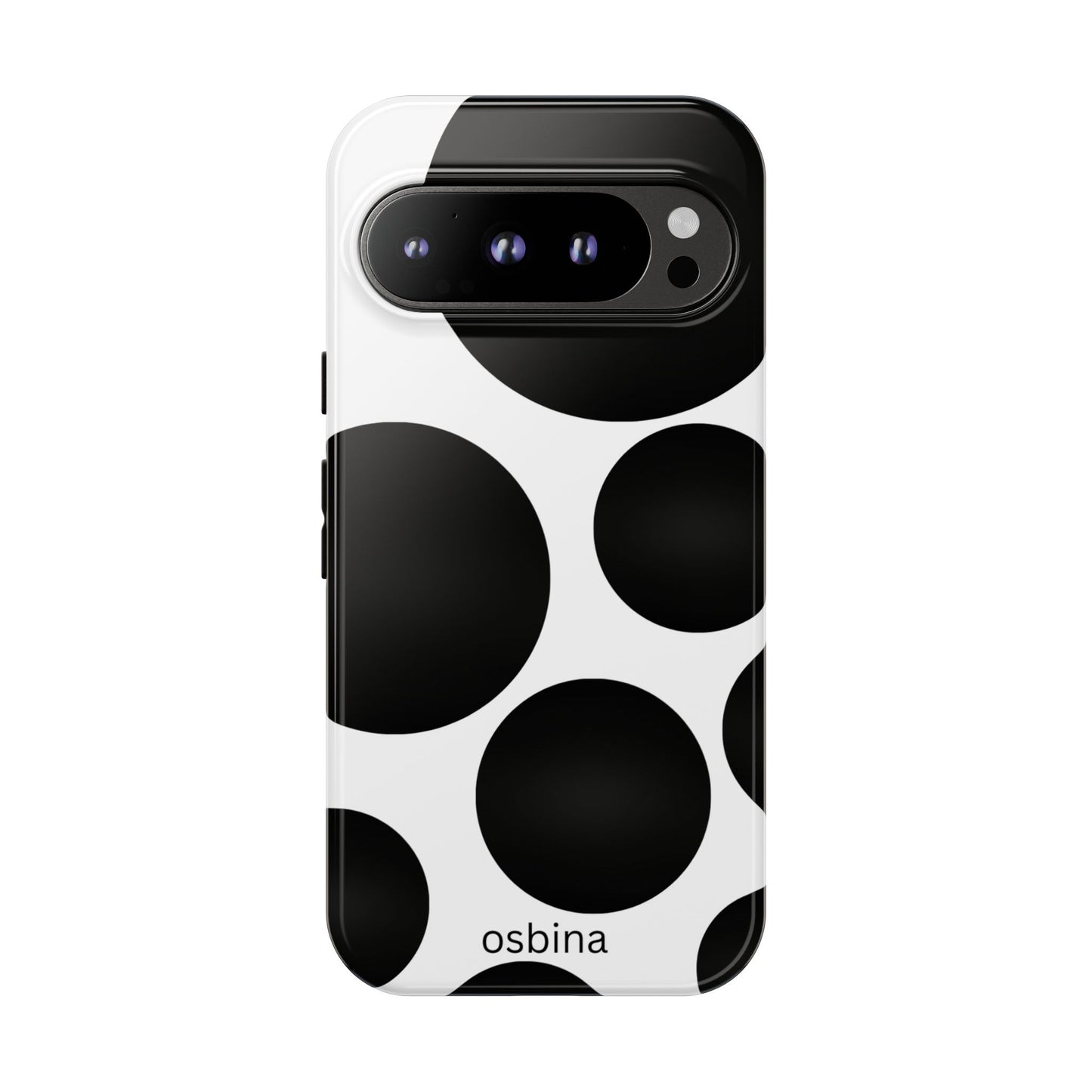 osbina | The Noir Bubbles Phone Case | Modern Muse Collection