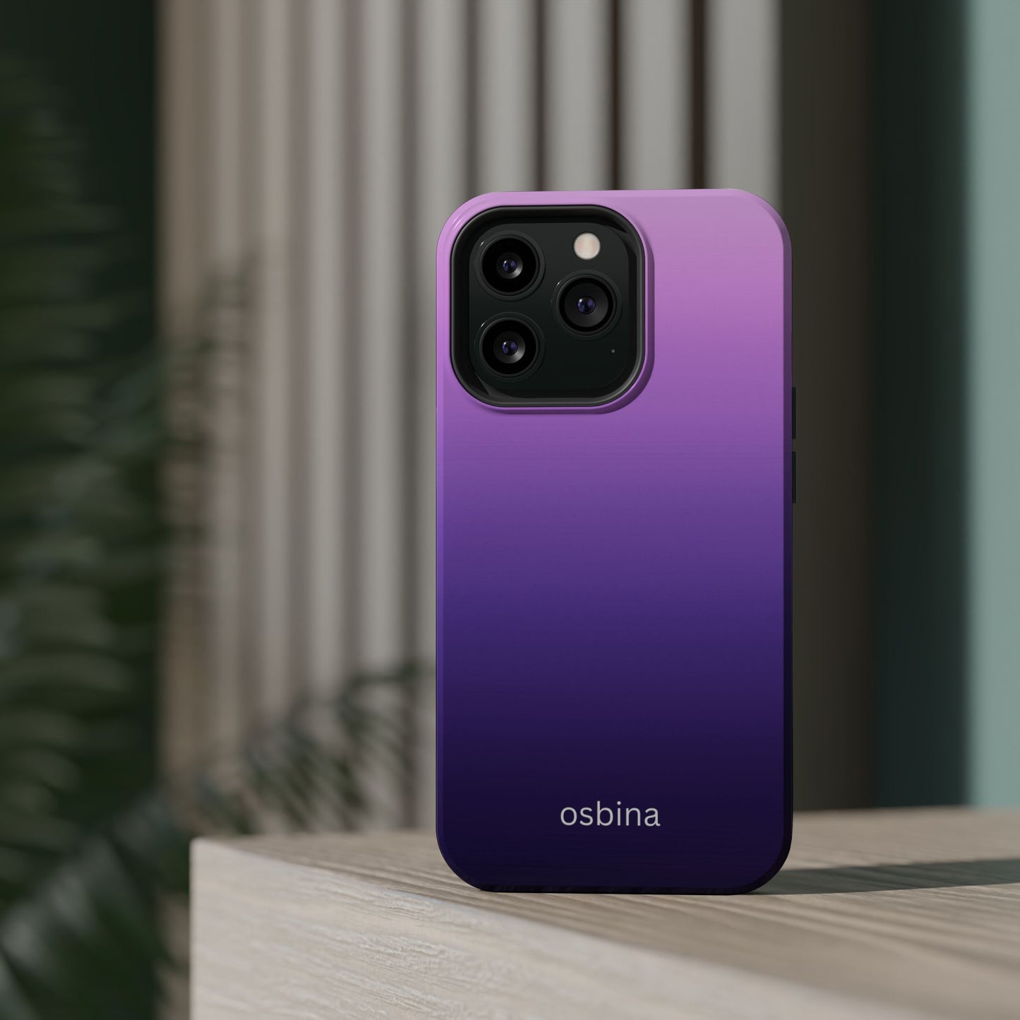 osbina | MagSafe compatible for iPhone | The Violet Haze Phone Case | Color Edit Collection