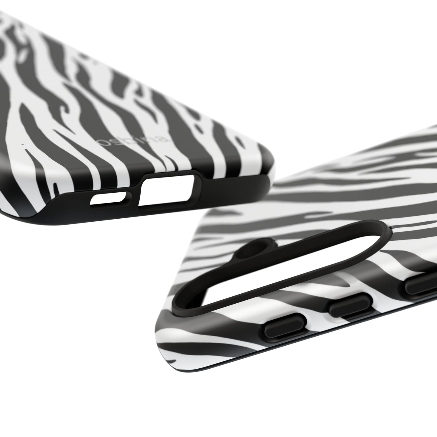 osbina | The Bengal Bold Stripe Case in White + Black | The Season Collective