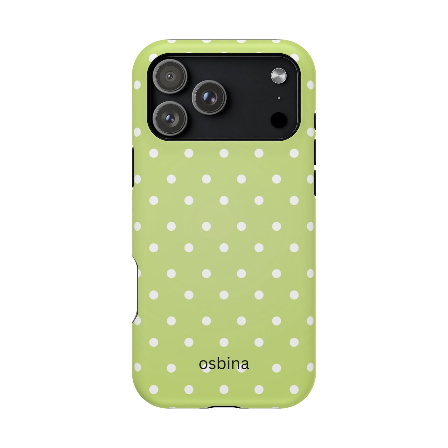 osbina | MagSafe compatible for iPhone | The Lume Dot Phone Case | Color Edit Collection