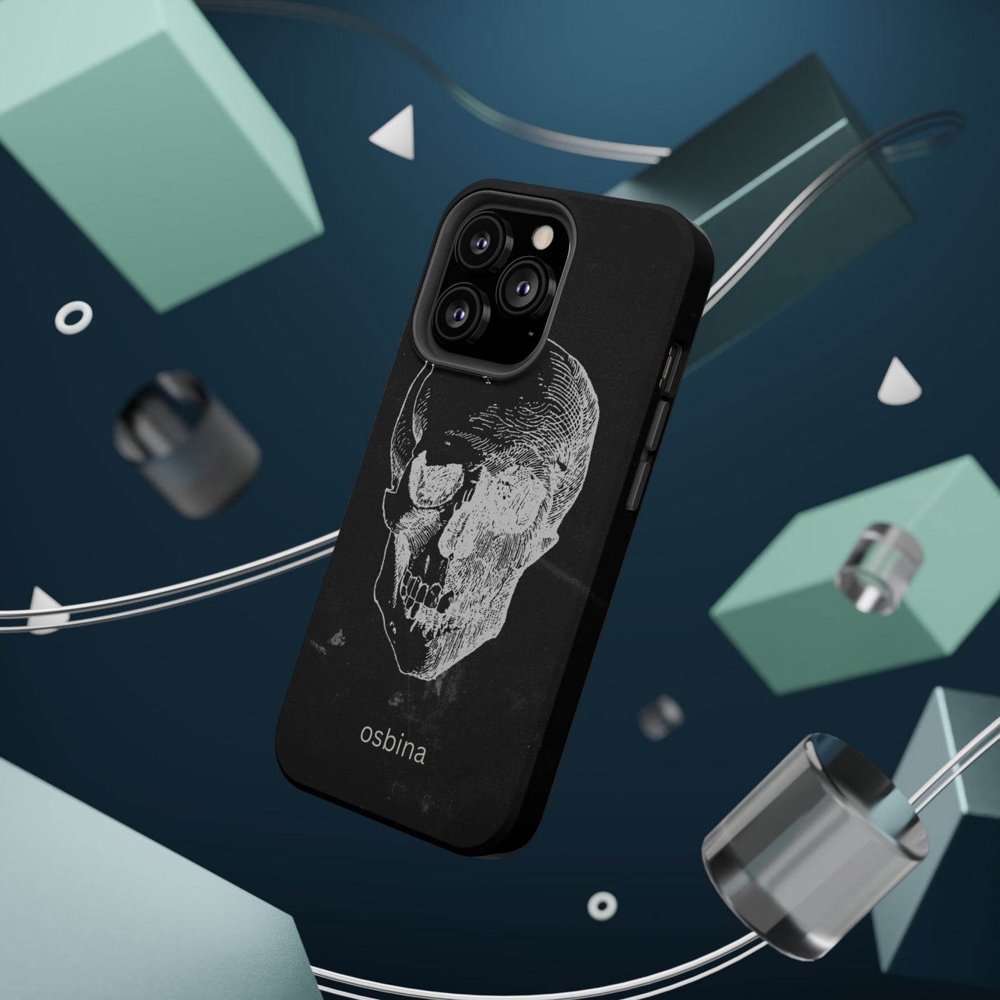 osbina | MagSafe compatible for iPhone | Skull Phone Case | Season Collective Collection