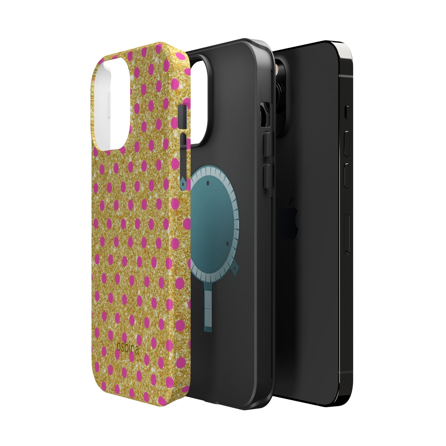osbina | MagSafe compatible for iPhone | The Elara Phone Case | YAYOU Collection Supporting Shine Like Sable