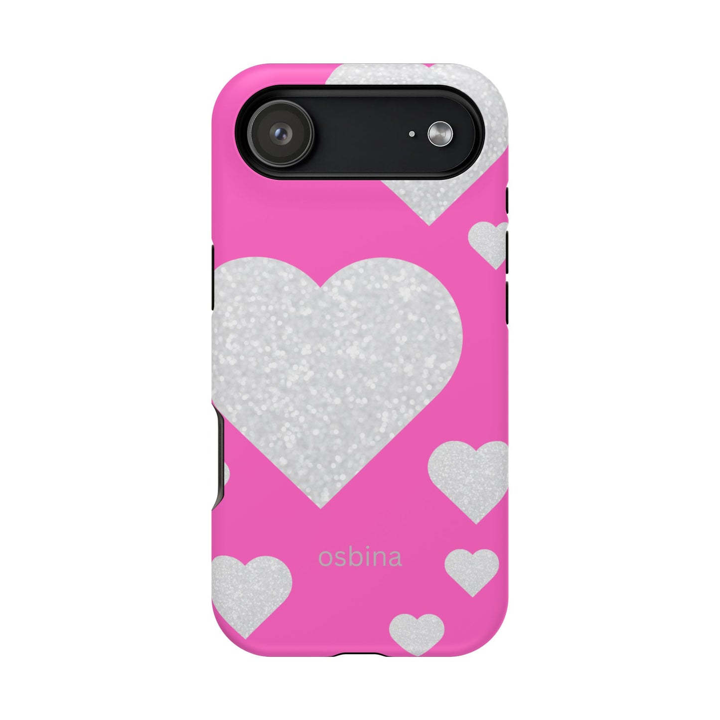 osbina | MagSafe compatible for iPhone | The Shimmering Love Case | YAYOU Collection Supporting Shine Like Sable