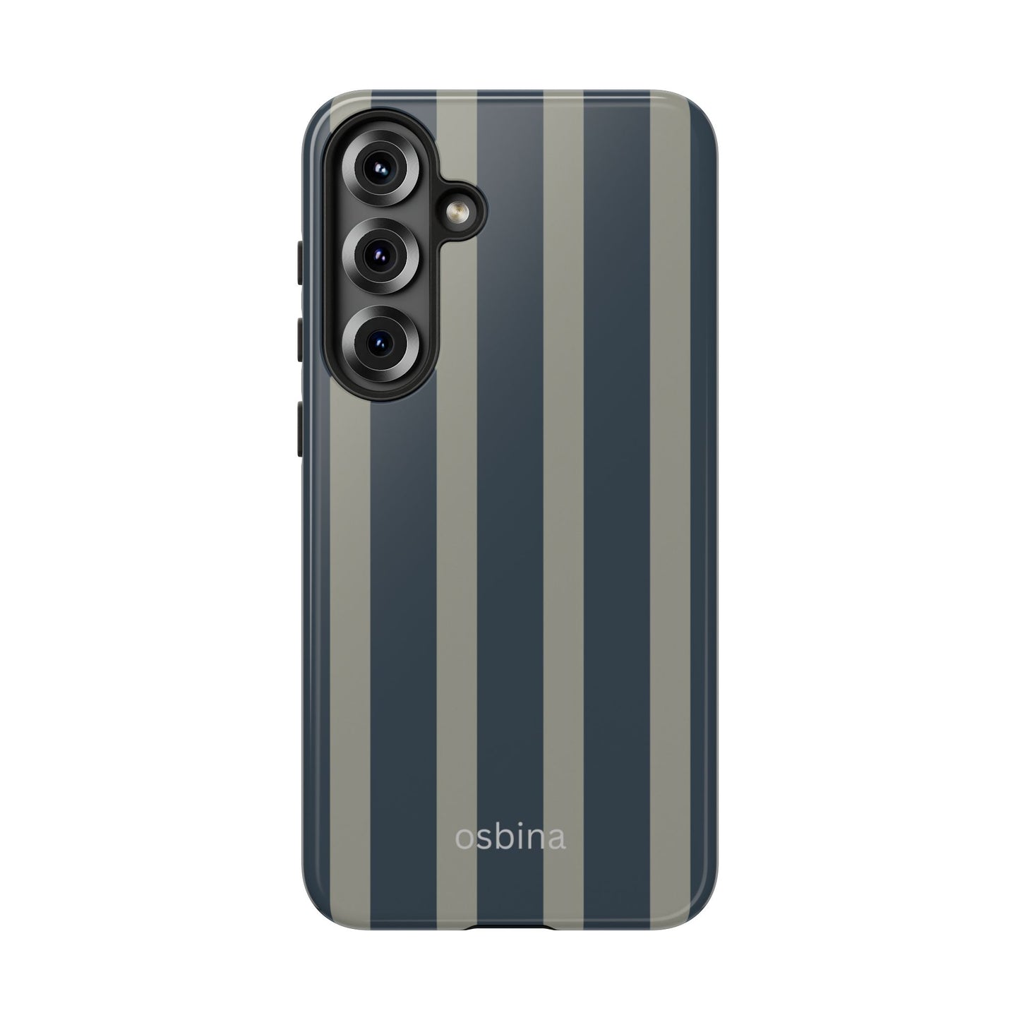 osbina | Grayhaven Navy & Gray Sophisticated Phone Case | Modern Muse Collection