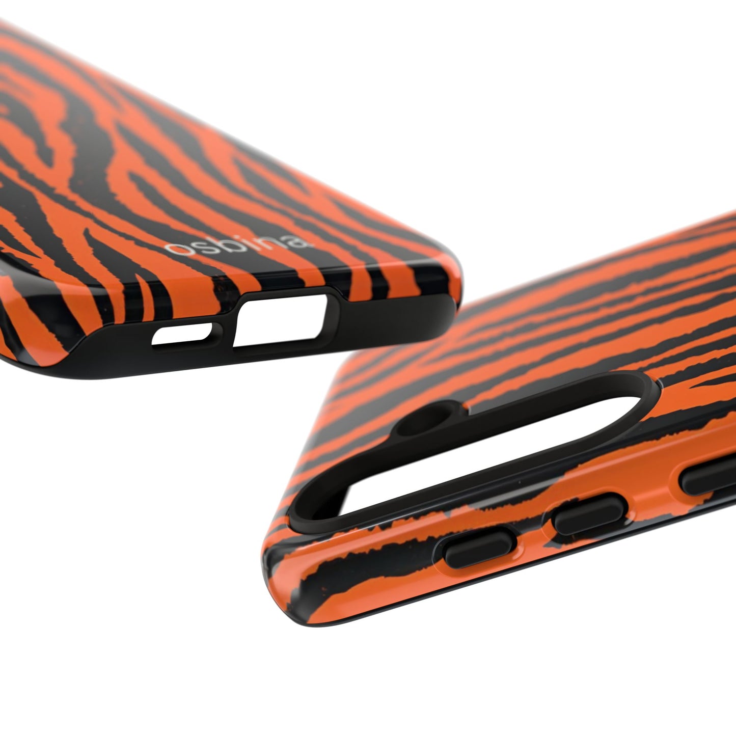 osbina | Tiger, But Make It Chic — The Bengal Stripe Case in Orange + Black | The Season Collective