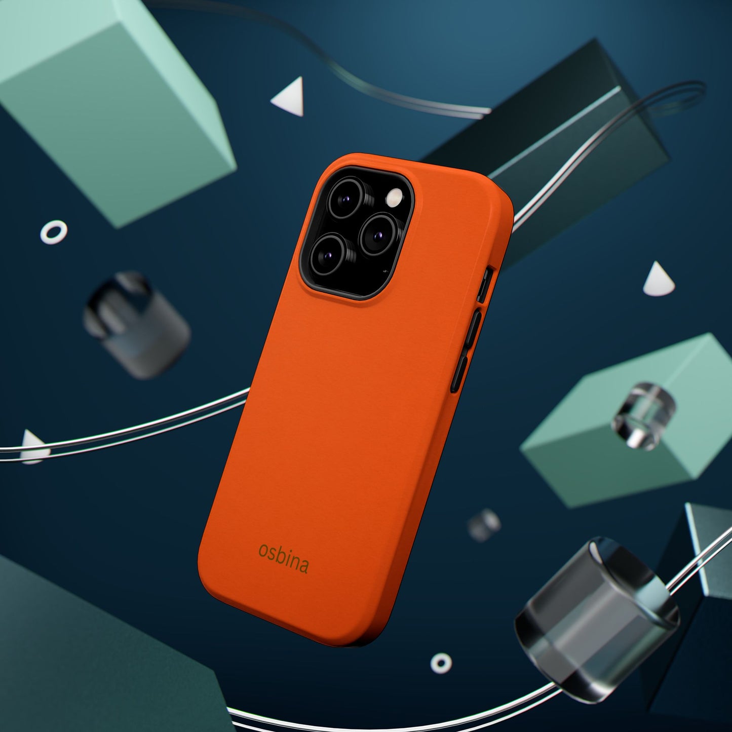 osbina | MagSafe compatible for iPhone | The Ember Phone Case | Modern Man Collection