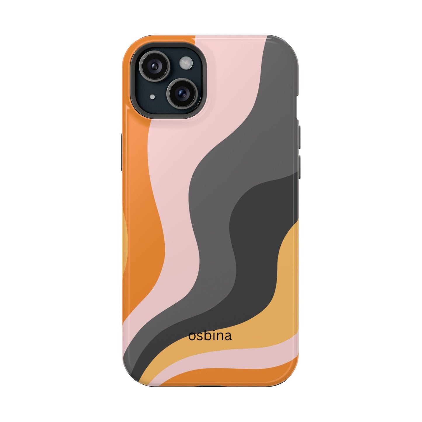osbina | MagSafe Compatible for iPhone | The Case That Says “Fall, But Make It Fashion” | Retro Swirl Edition | The Season Collective