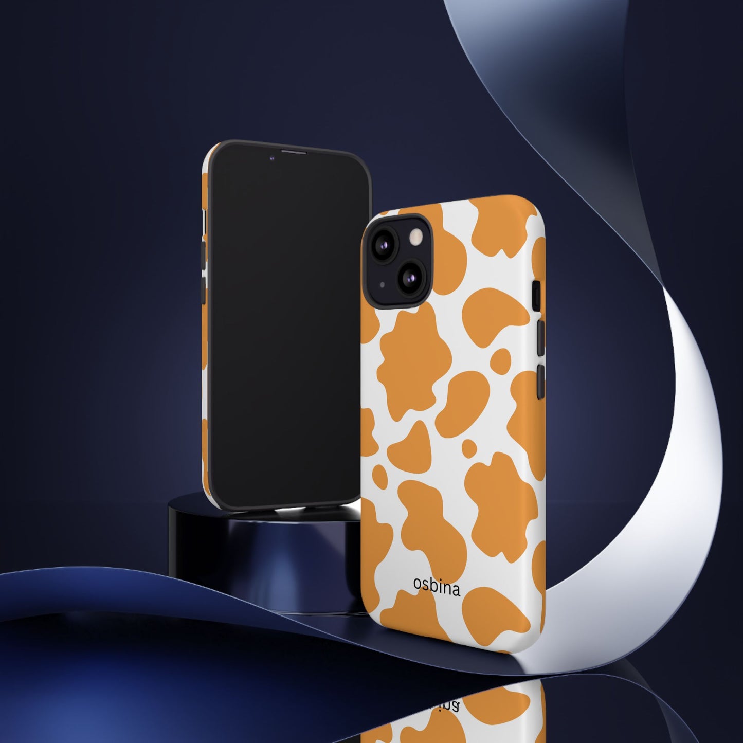 osbina | Holy Cow, It’s Chic — The Orange Cow Print Case | The Season Collective