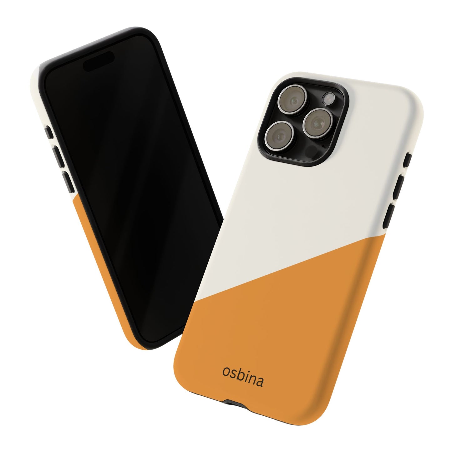 osbina | Divide & Conquer — The Orange + White Split Diagonal Case | The Season Collective